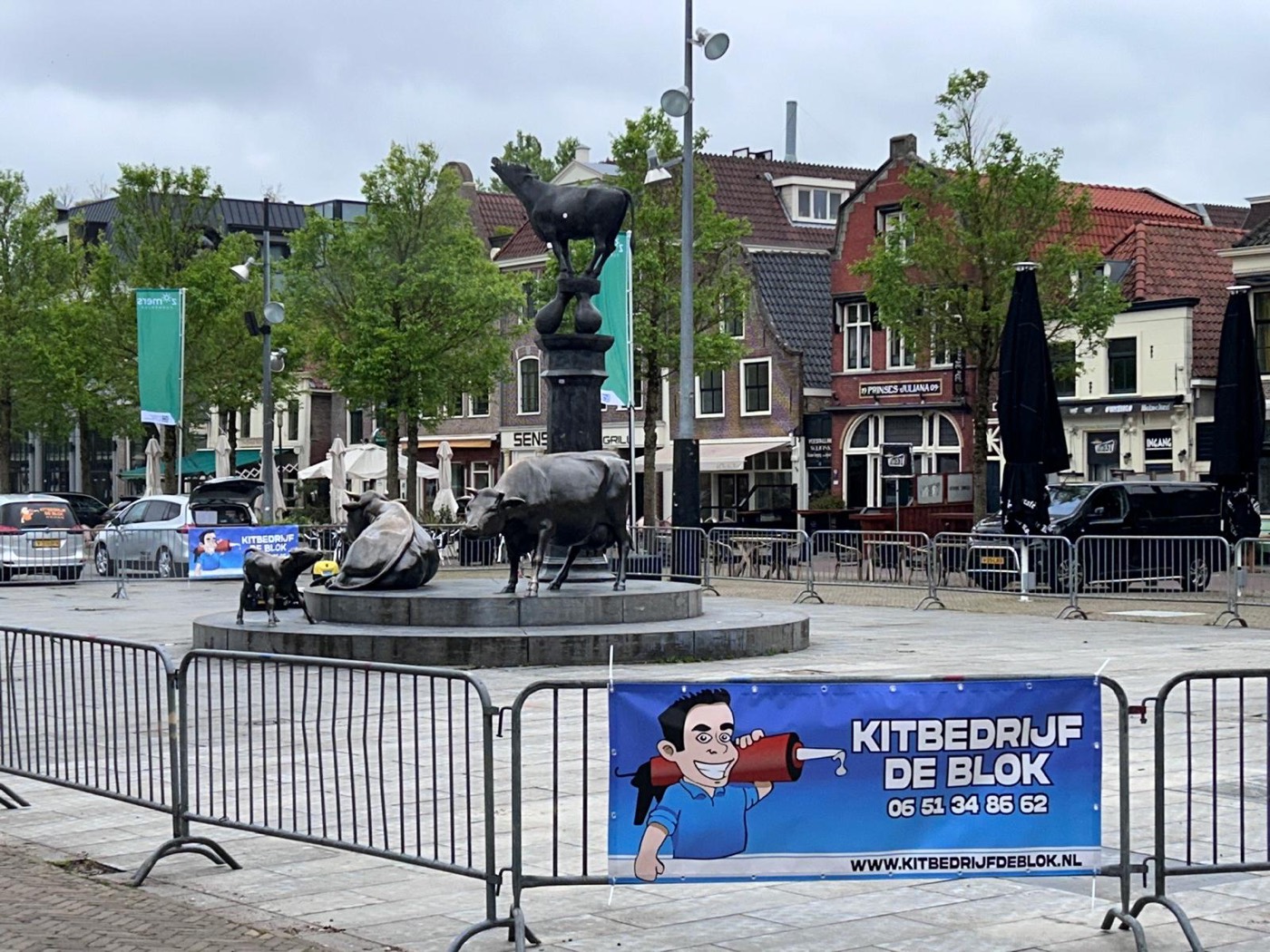 Kitbedrijf de Blok zichtbaar op locatie in Purmerend